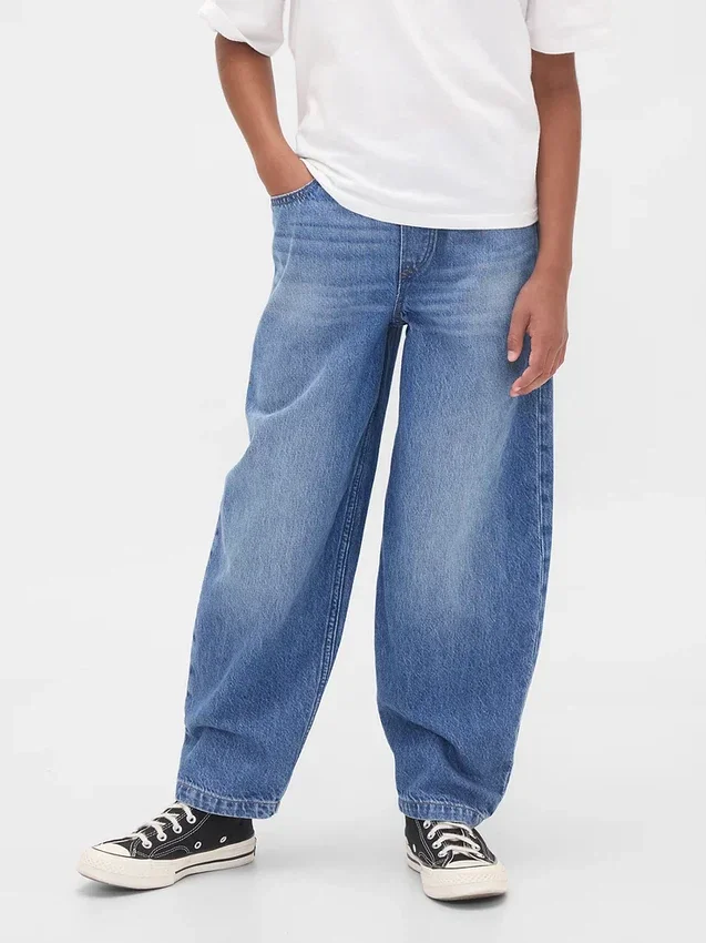 Kids Easy Baggy Taper Jeans
