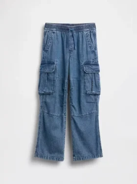 Kids Easy Cargo Jeans