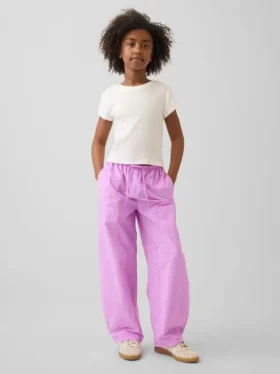 Kids Easy Double-Knee Barrel Pants