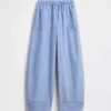 Kids Easy Double-Knee Barrel Pants