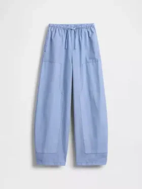 Kids Easy Double-Knee Barrel Pants