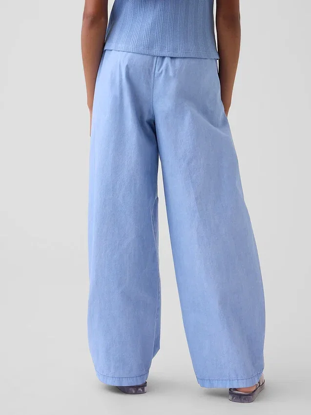 Kids Easy Double-Knee Barrel Pants