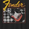 Kids Fender Checkered Guitar Tee