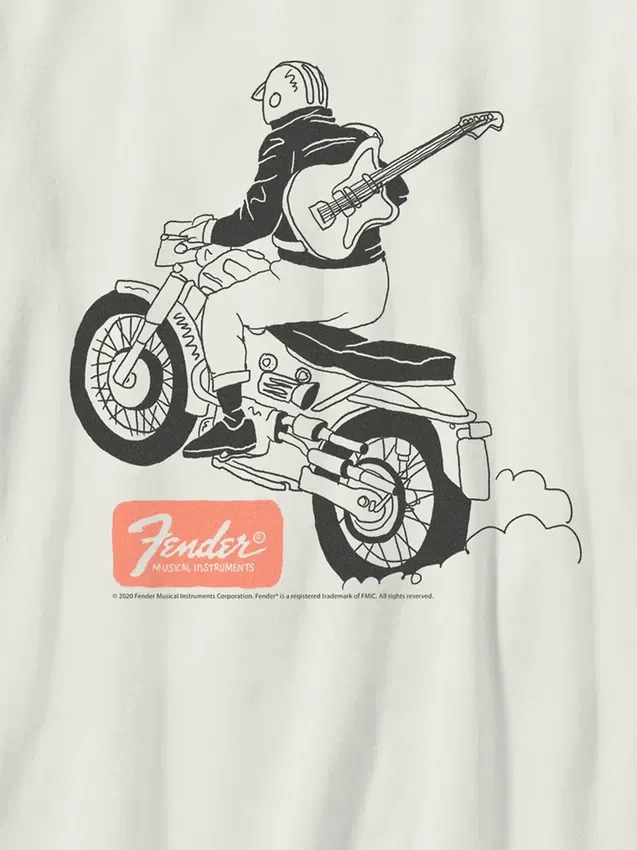 Kids Fender Moto Graphic T-Shirt
