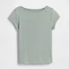 Kids Fitted Cap-Sleeve T-Shirt
