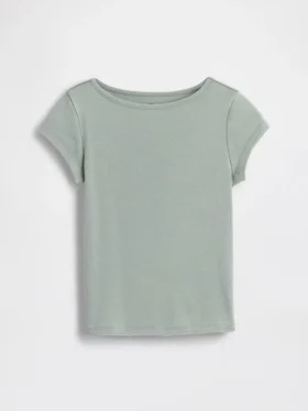 Kids Fitted Cap-Sleeve T-Shirt