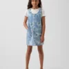 Kids Floral Denim Skirtall