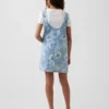 Kids Floral Denim Skirtall