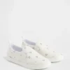 Kids Floral Slip-On Sneakers