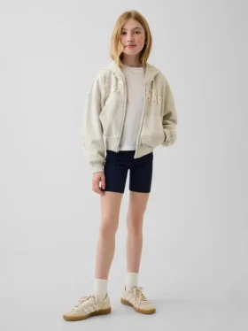 Kids Foldover Bike Shorts