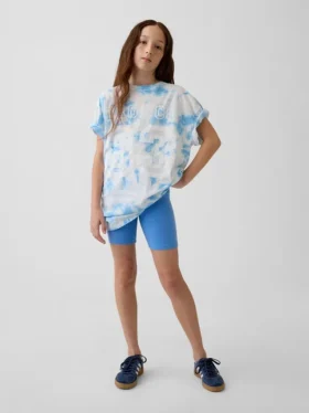 Kids Foldover Bike Shorts