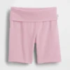 Kids Foldover Bike Shorts