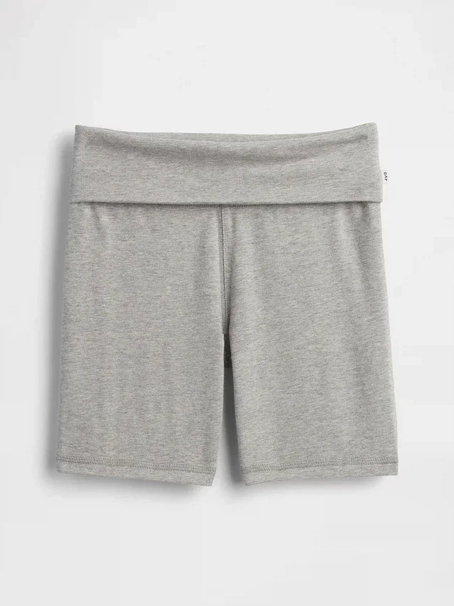 Kids Foldover Bike Shorts