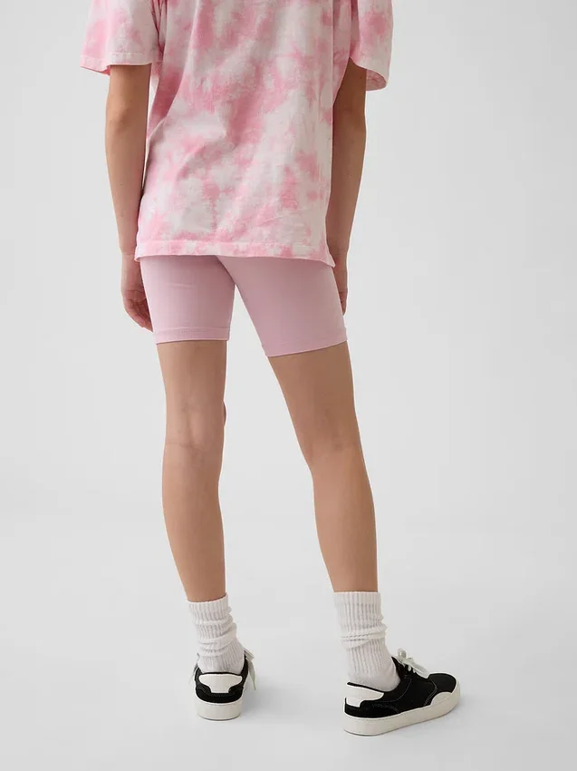 Kids Foldover Bike Shorts