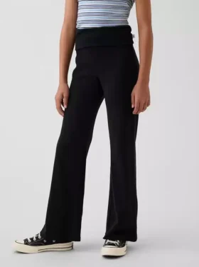 Kids Foldover Flare Leggings