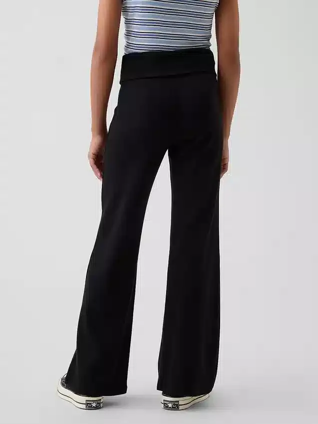Kids Foldover Flare Leggings