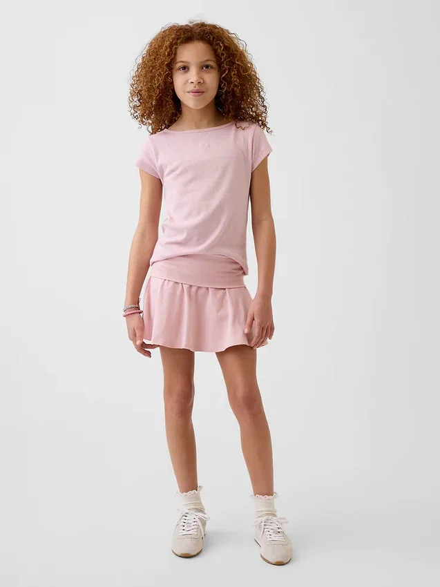 Kids Foldover Skort
