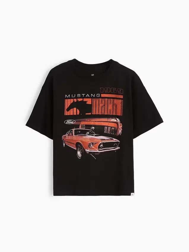 Kids Formula 1 Oversized Graphic T-Shirt