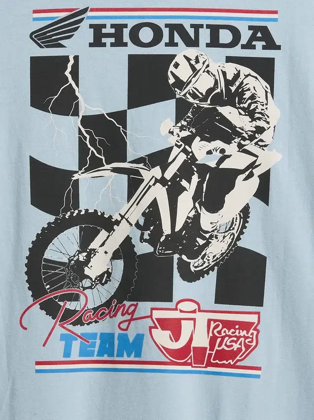 Kids Formula 1 Oversized Graphic T-Shirt