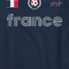 Kids France Soccer Jersey Graphic T-Shirt