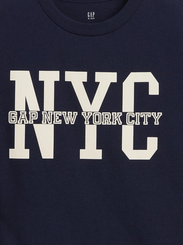 Kids Gap Nyc Logo T-Shirt