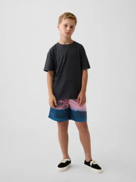 Kids Gapfit 6" Recycled Mesh Easy Shorts