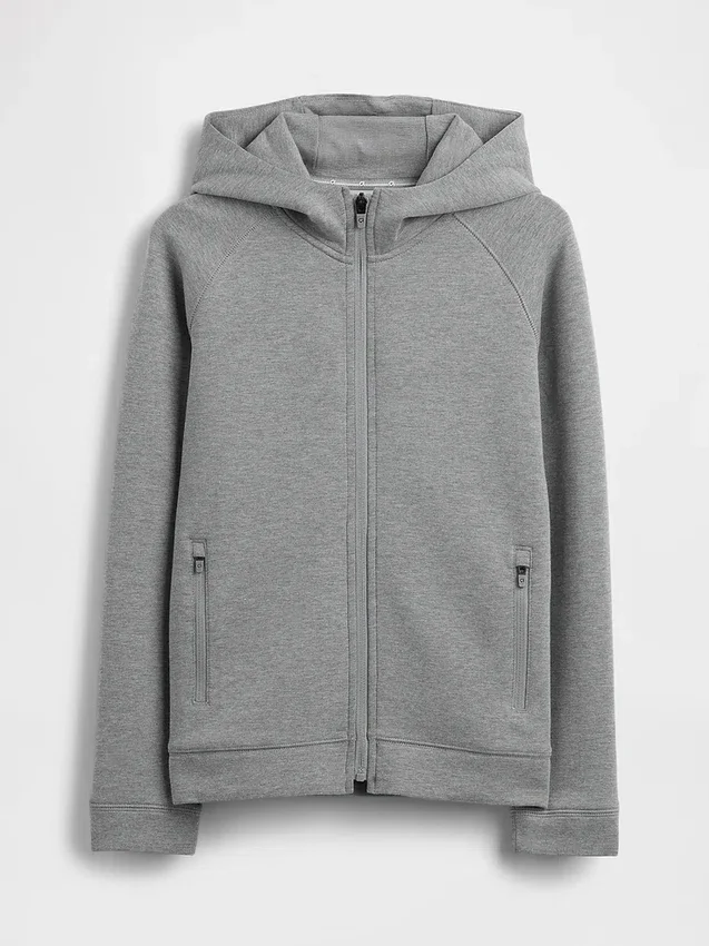Kids Gapfit Tech Quick-Dry Zip Hoodie