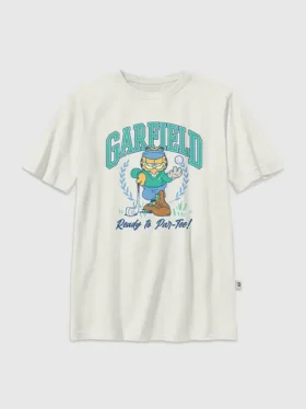 Kids Garfield Golf Graphic T-Shirt