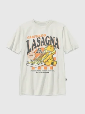 Kids Garfield Lasagna Graphic T-Shirt