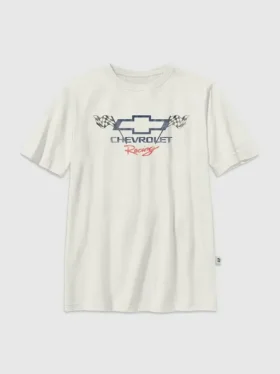 Kids General Motors Chevrolet Logo Graphic T-Shirt