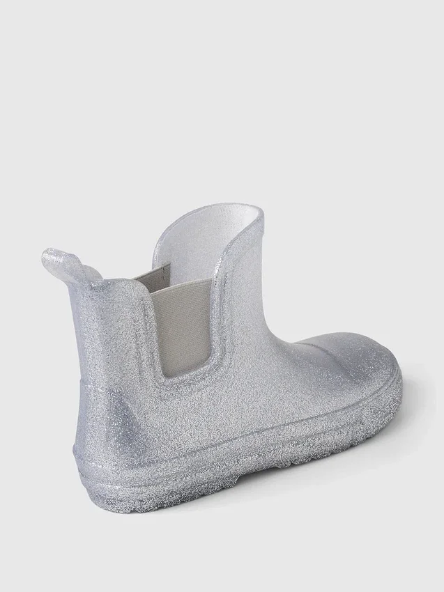 Kids Glitter Rain Boots