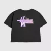 Kids Hannah Montana Glam Logo Graphic T-Shirt