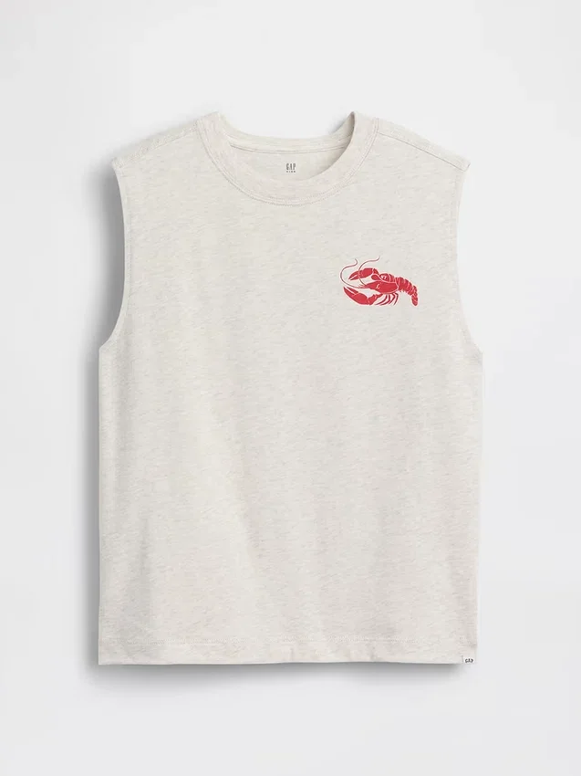 Kids Heavyweight Muscle Tank Top