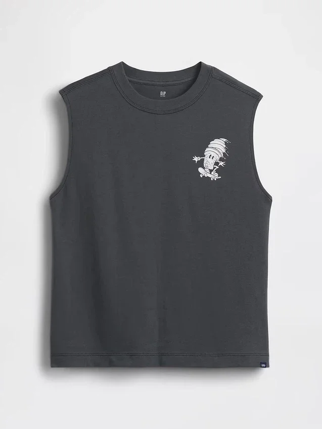 Kids Heavyweight Muscle Tank Top