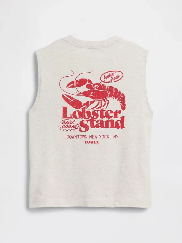 Kids Heavyweight Muscle Tank Top