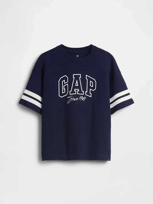Kids Heavyweight Oversized Logo Seam T-Shirt