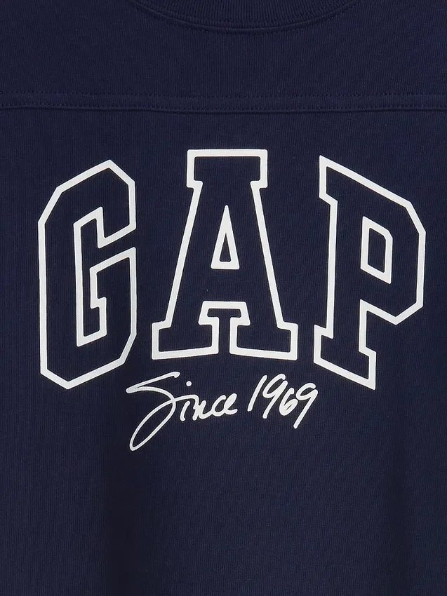 Kids Heavyweight Oversized Logo Seam T-Shirt