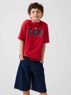 Kids Heavyweight Relaxed Gap Logo T-Shirt