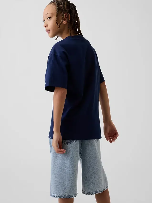 Kids Heavyweight Relaxed Gap Logo T-Shirt