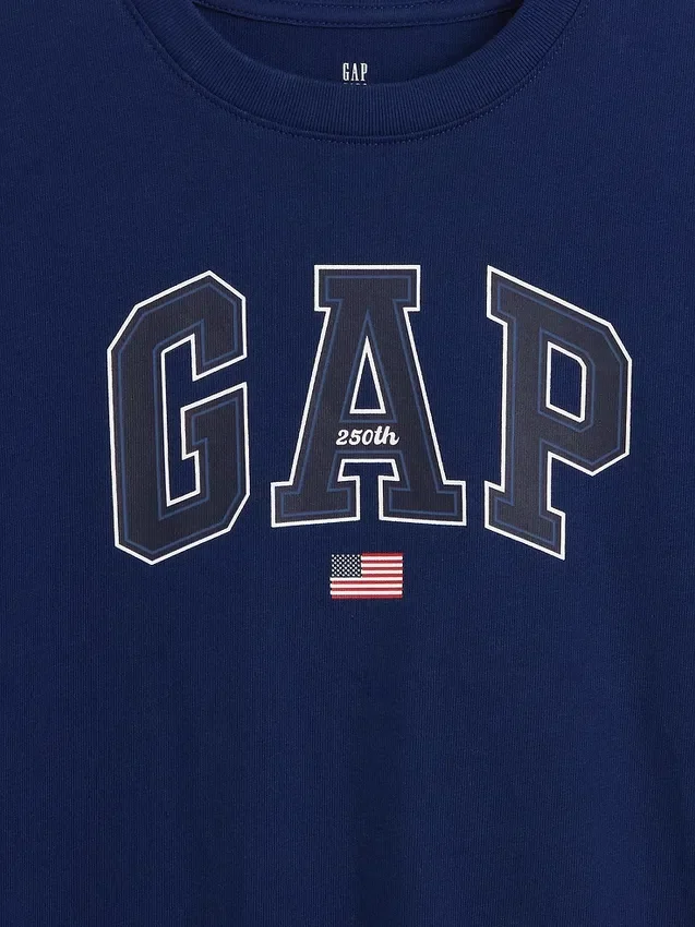 Kids Heavyweight Relaxed Gap Logo T-Shirt