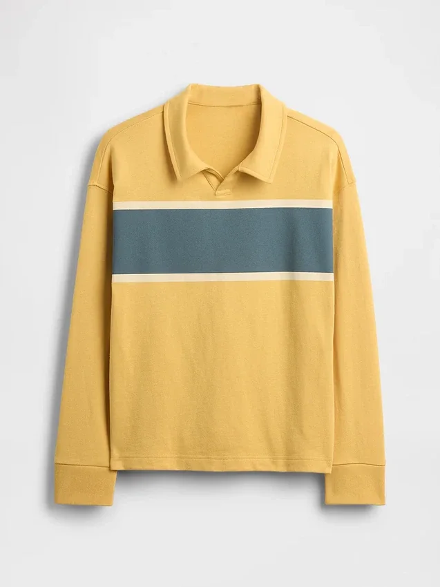 Kids Heavyweight Relaxed Polo Shirt