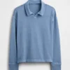Kids Heavyweight Relaxed Polo Shirt