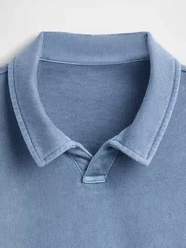 Kids Heavyweight Relaxed Polo Shirt