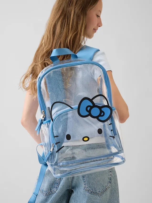 Kids Hello Kitty Clear Backpack