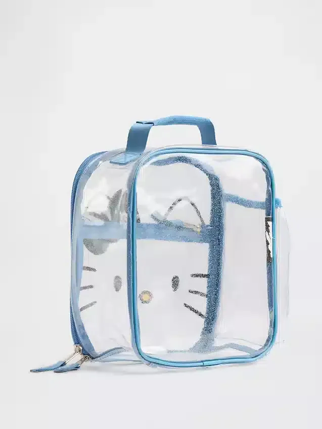 Kids Hello Kitty Clear Lunch Bag