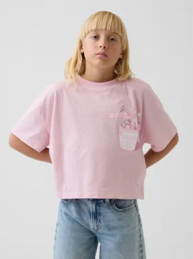 Kids Hello Kitty Oversized Boxy T-Shirt