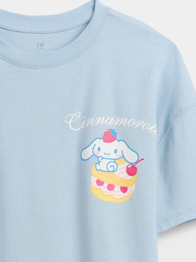 Kids Hello Kitty Oversized Boxy T-Shirt