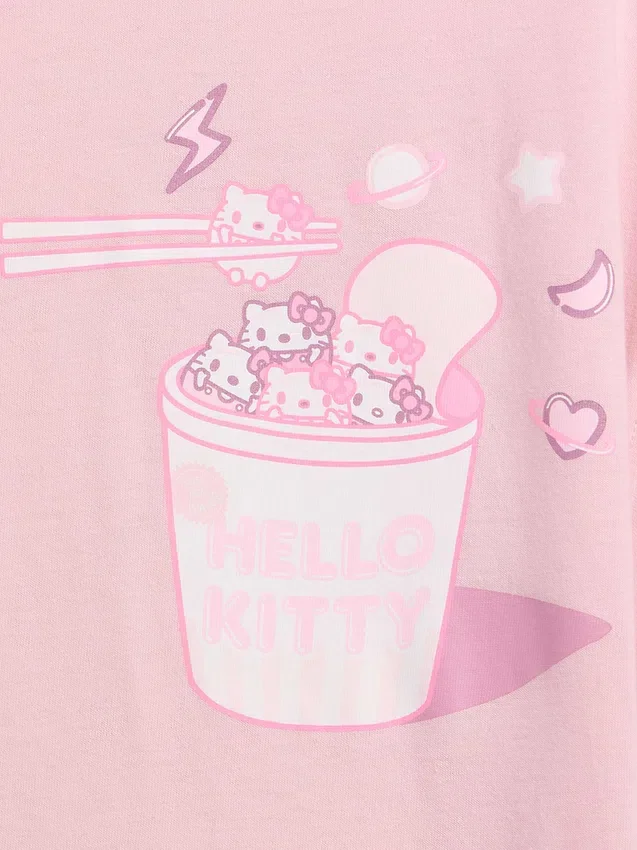 Kids Hello Kitty Oversized Boxy T-Shirt