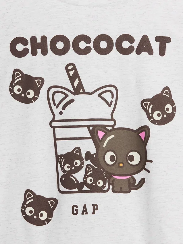 Kids Hello Kitty Oversized Boxy T-Shirt