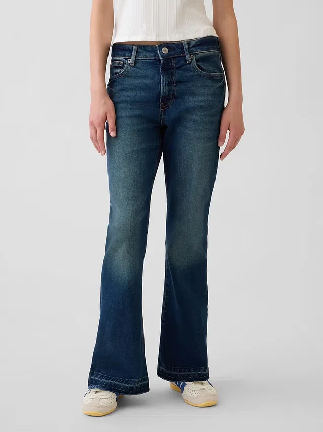 Kids High Rise '70S Flare Jeans